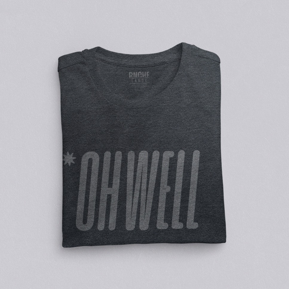 condensed type on a t-shirt
