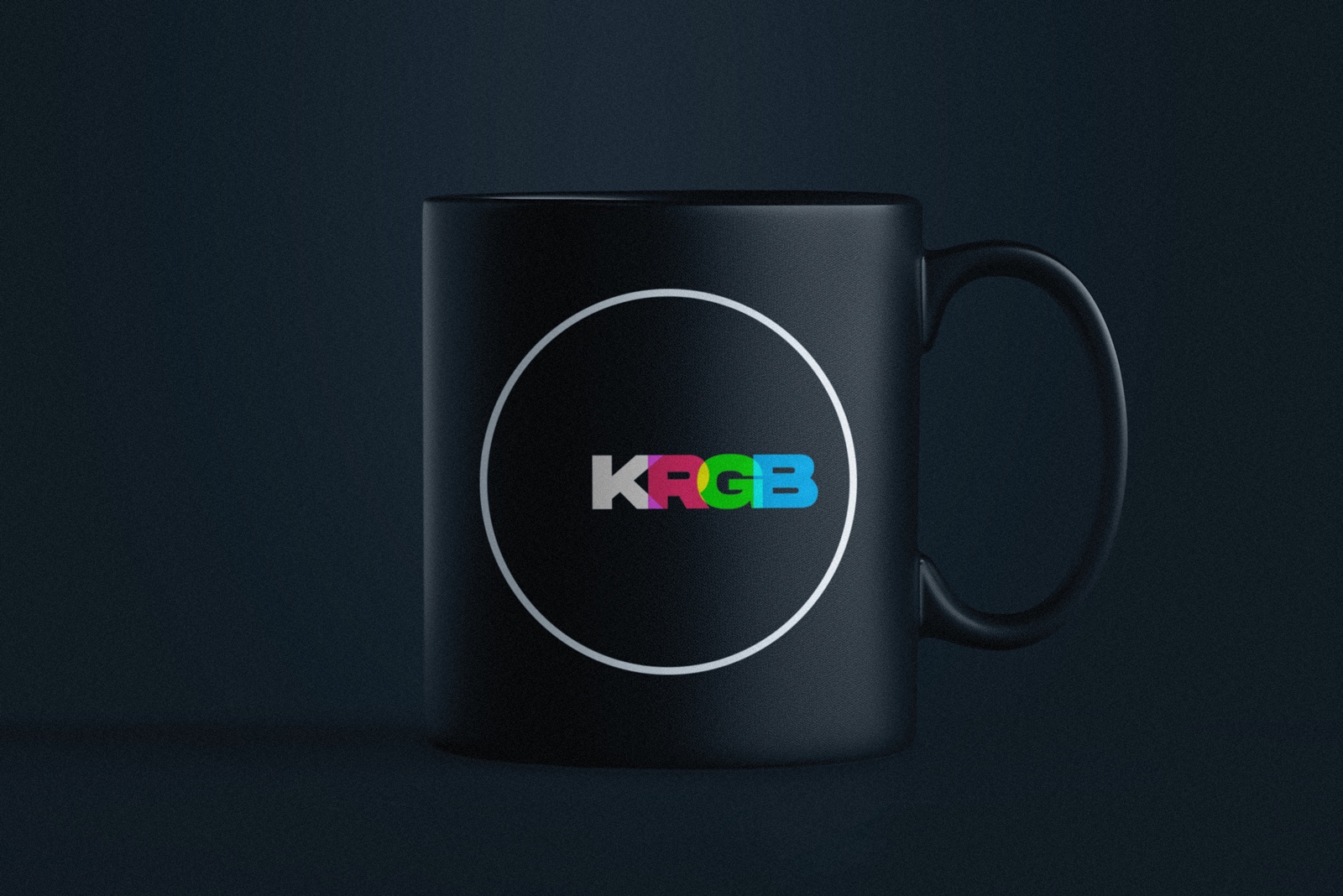 logo on a mug